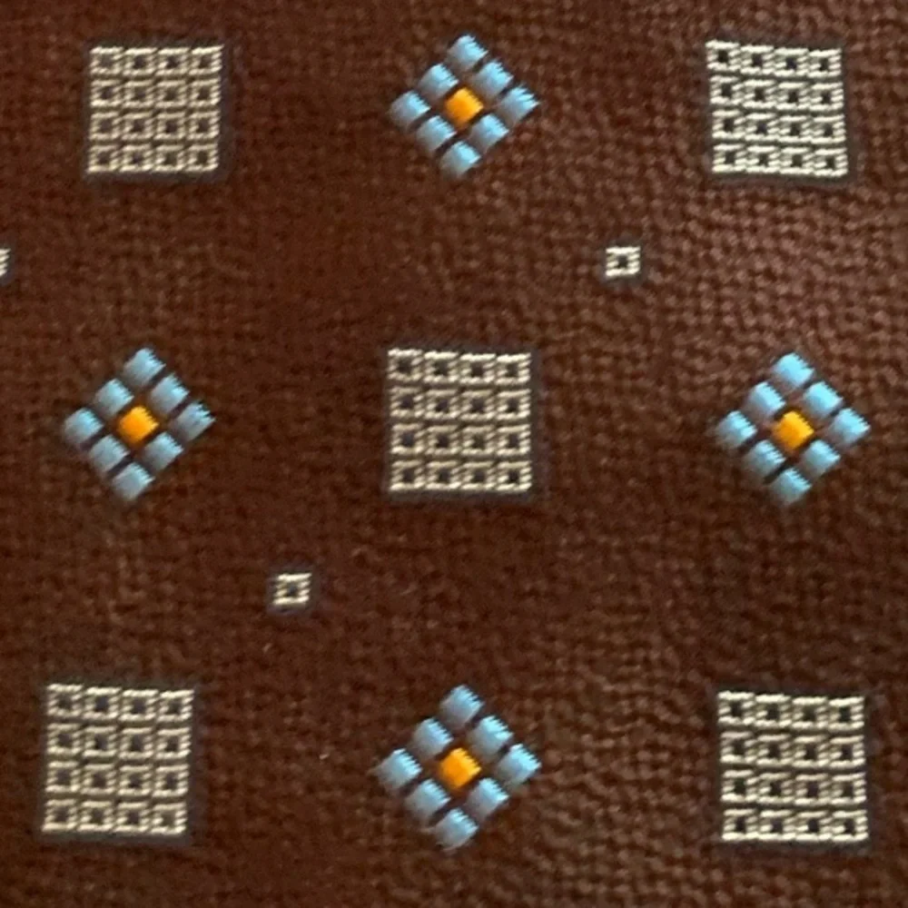 Etro Milano Brown Silk Tie